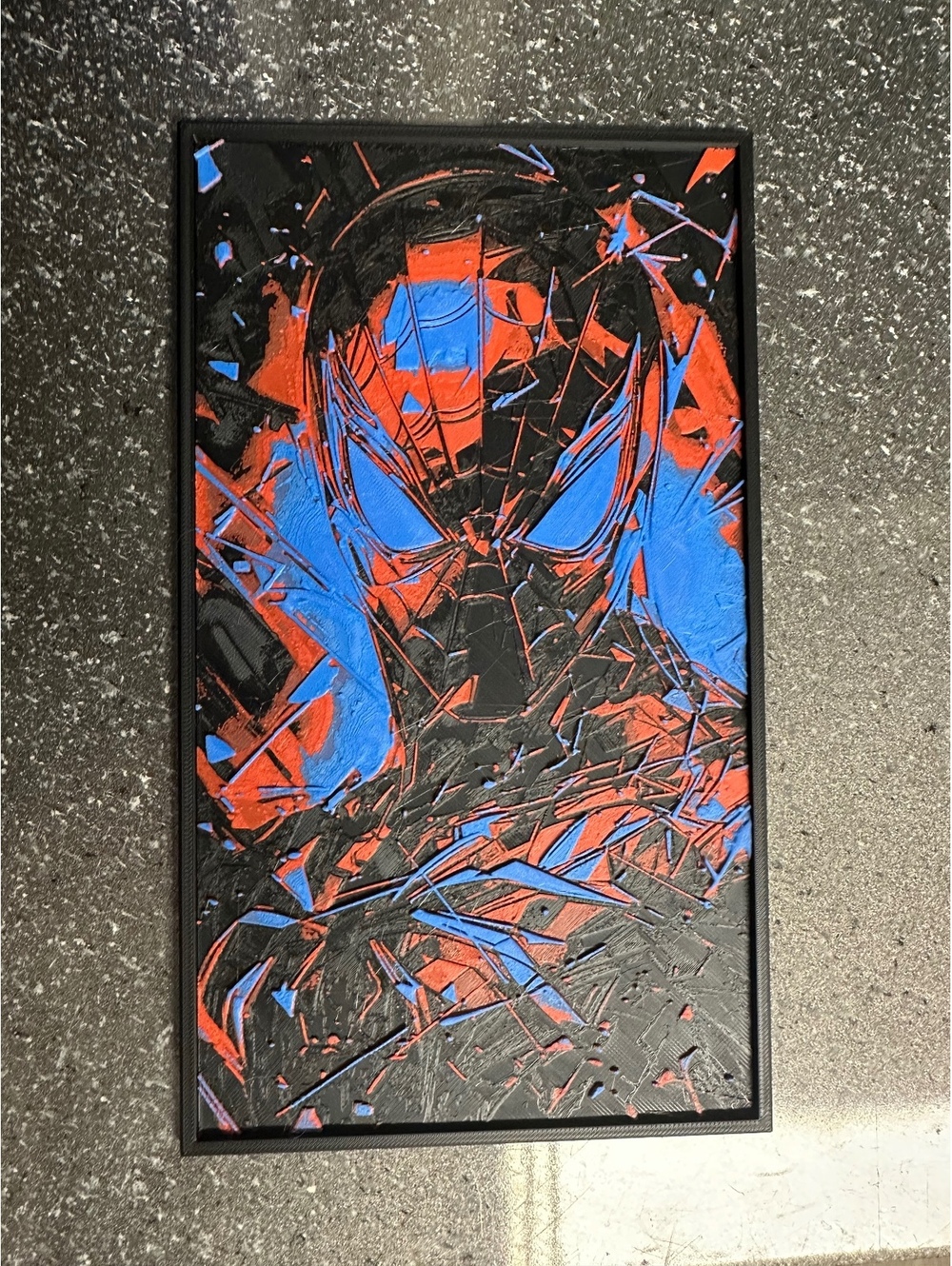 Spider-Man 3D printed Art